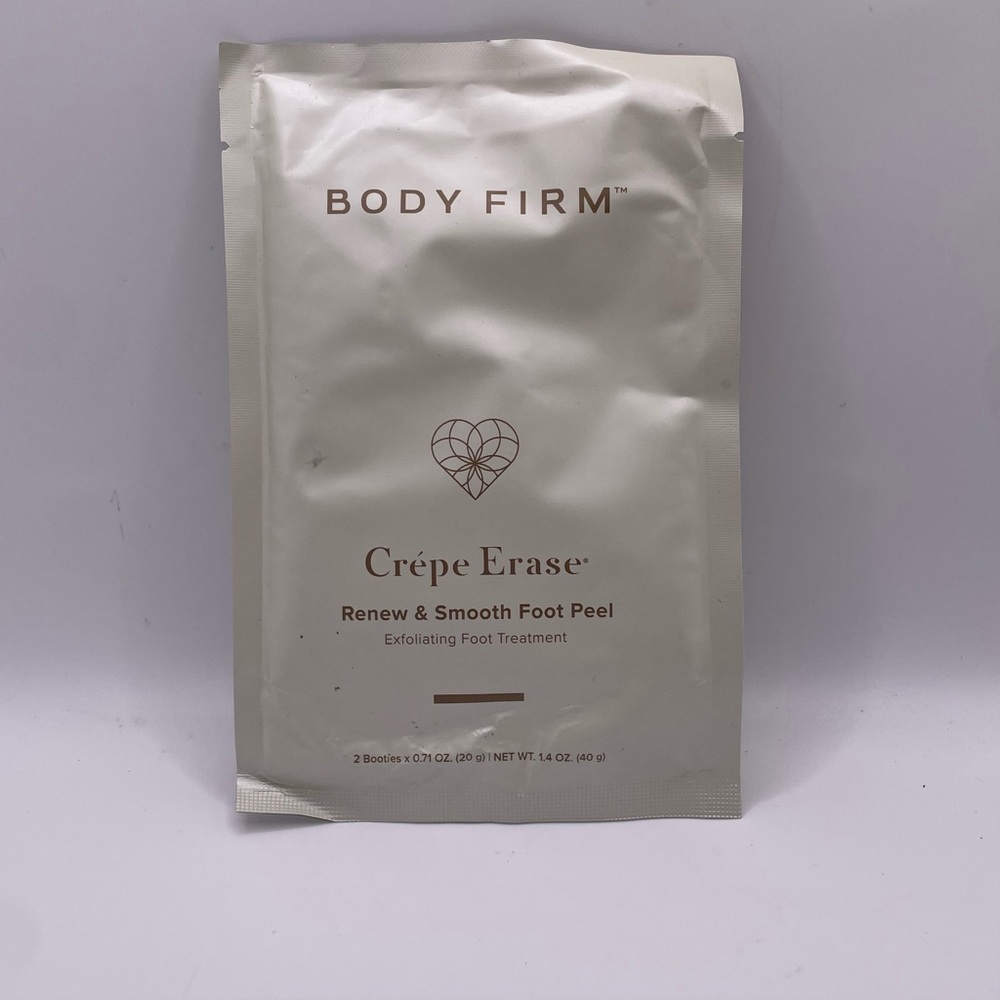 Body firm Crepe erase Renew & Smooth Foot Peel Exfoliating Foot Treatment